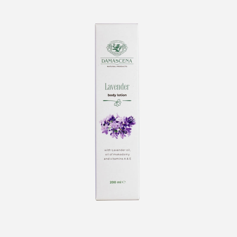 Körperlotion mit Lavendelöl, Macadamianuss und Vitamin A & E