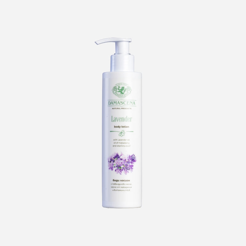 Körperlotion mit Lavendelöl, Macadamianuss und Vitamin A & E