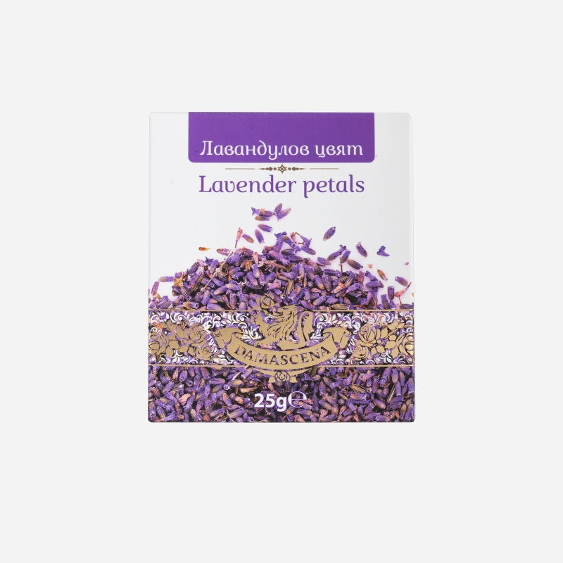 Trockene Lavendelblüten
